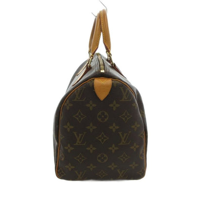 Louis Vuitton M41526 Speedy 30 Monogram Canvas Handbag Mini Boston Leather
