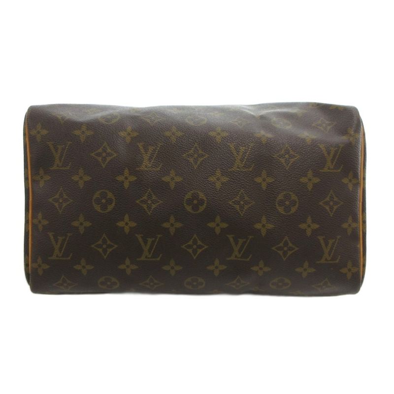 Louis Vuitton M41526 Speedy 30 Monogram Canvas Handbag Mini Boston Leather