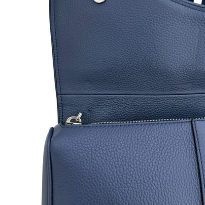 Christian Dior Body Bag Saddle Bag Navy Blue