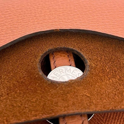 Hermes Semi Shoulder Bag Colorado PM Orange Leather