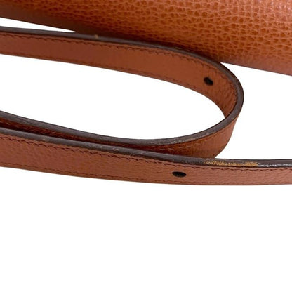 Hermes Semi Shoulder Bag Colorado PM Orange Leather