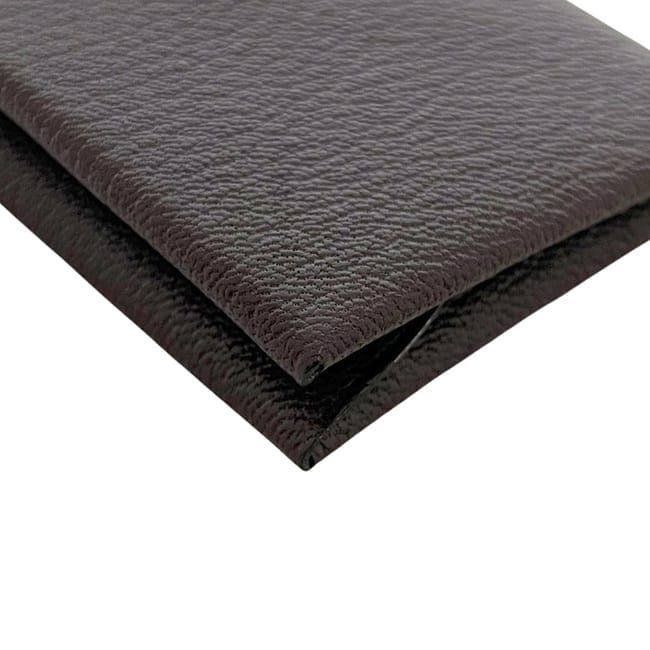 Hermes Bifold Wallet Calvi Duo Brown Blue Coin Purse