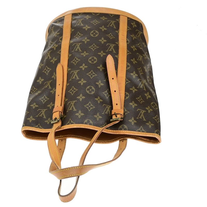 Louis Vuitton Bucket GM Tote Bag Monogram Leather 61 Bs165