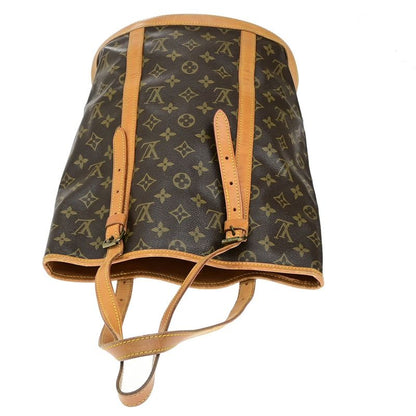Louis Vuitton Bucket GM Tote Bag Monogram Leather 61 Bs165