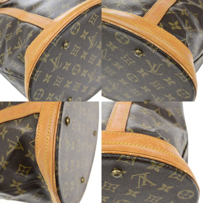 Louis Vuitton Bucket GM Tote Bag Monogram Leather 61 Bs165