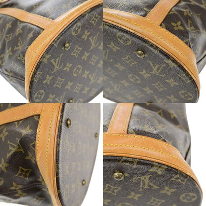 Louis Vuitton Bucket GM Tote Bag Monogram Leather 61 Bs165