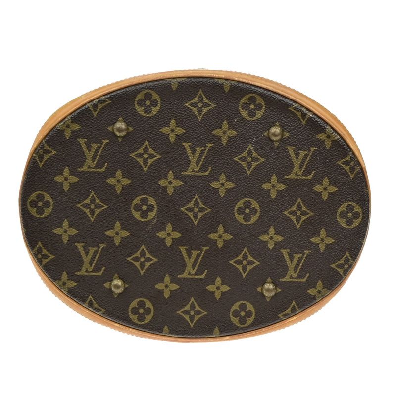 Louis Vuitton Bucket GM Tote Bag Monogram Leather 61 Bs165