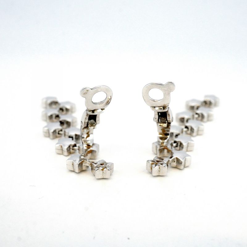 Chanel Earring Comet Star 18k White Gold White Gold Diamond Ladies