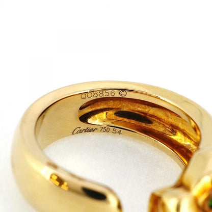 Cartier Ring Panthère 18k Pink Gold Pink Gold Onyx Emerald Black Green #54