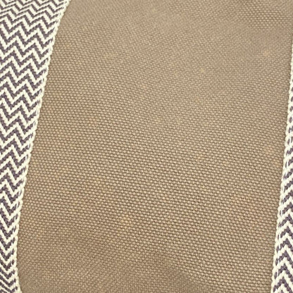 Hermes Tote Bag Cannes MM Canvas Brown Silver Hardware Ladies