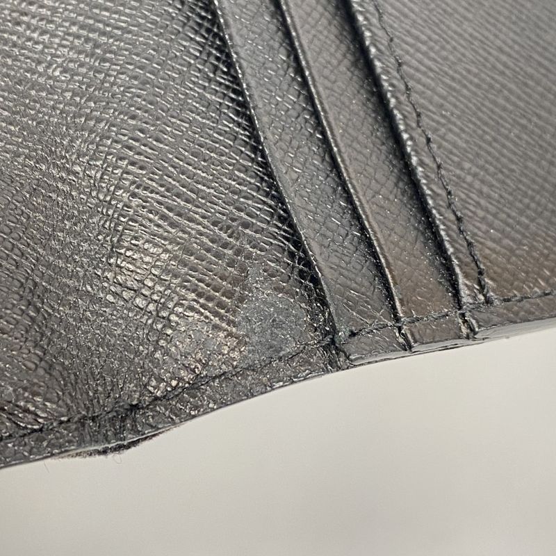 Louis Vuitton Long Wallet Damier Graphite Portefeuille Brother N62665 Black