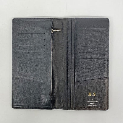 Louis Vuitton Long Wallet Damier Graphite Portefeuille Brother N62665 Black