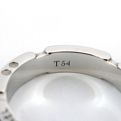 Chanel Ring Ultra Collection 18k White Gold White Gold Ceramic Black #54 Ladies