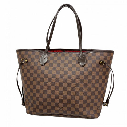 Louis Vuitton Tote Bag Damier Neverfull MM N51105 Ebene Ladies