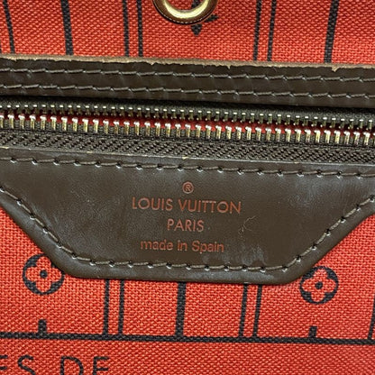 Louis Vuitton Tote Bag Damier Neverfull MM N51105 Ebene Ladies