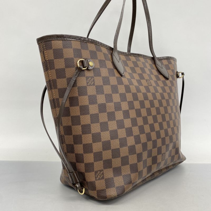 Louis Vuitton Tote Bag Damier Neverfull MM N51105 Ebene Ladies