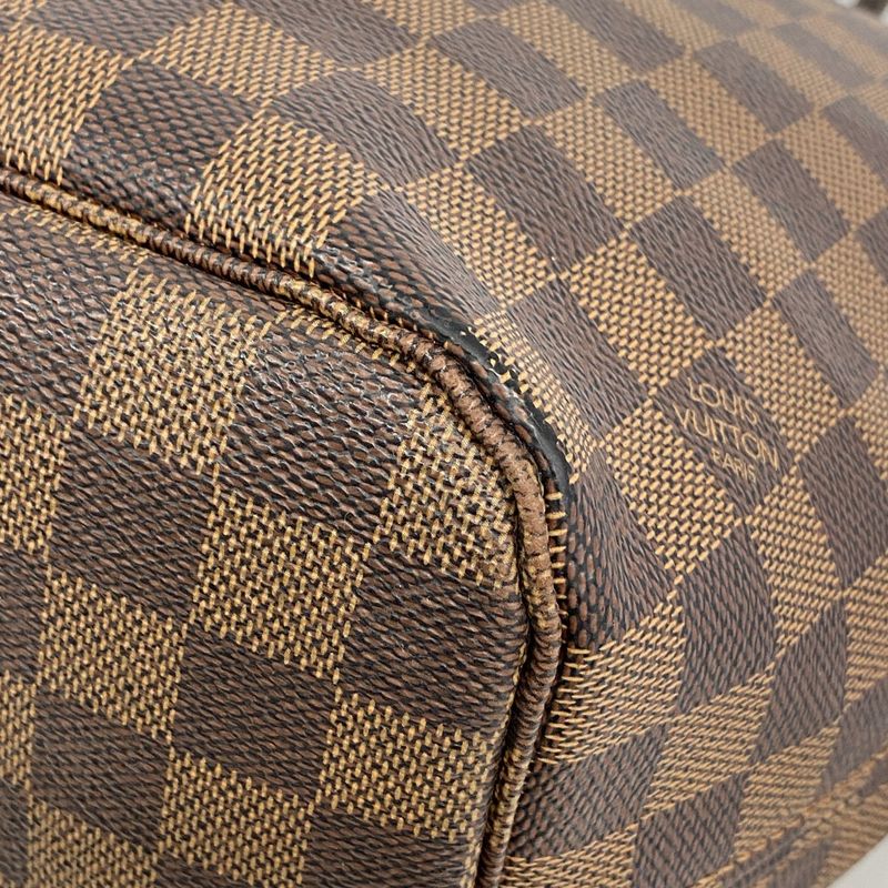 Louis Vuitton Tote Bag Damier Neverfull MM N51105 Ebene Ladies