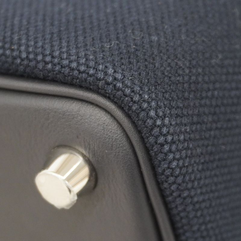 Hermes Handbag Picotan Lock Cargo PM Swift Toilego Elan Blue Marine Cavan