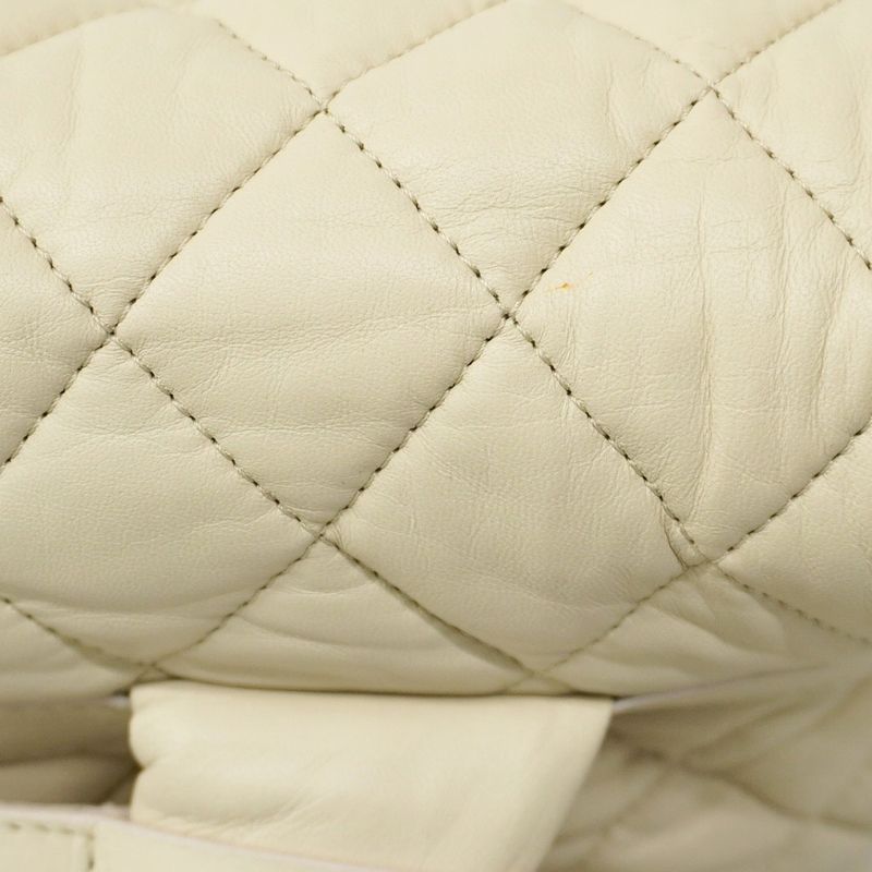 Chanel Rucksack/daypack Coco Cocoon Leather Ivory Silver Hardware Women's