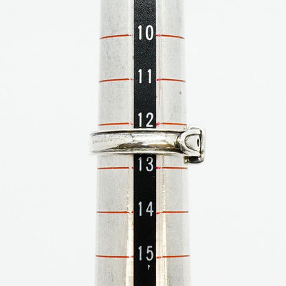 Hermes Ring Suntulle Silver 925 No 12.5 Women's