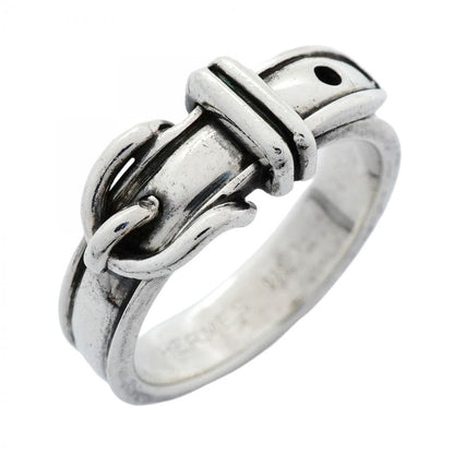 Hermes Ring Suntulle Silver 925 No 12.5 Women's