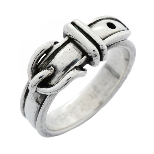 Hermes Ring Suntulle Silver 925 No 12.5 Women's