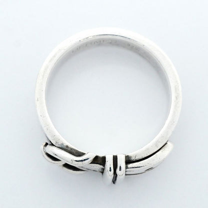 Hermes Ring Suntulle Silver 925 No 12.5 Women's