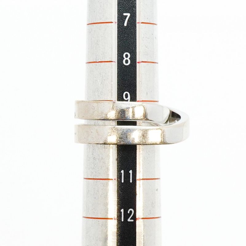 Cartier Ring Esprit de Paris Ring 18k White Gold White Gold #50 Ladies