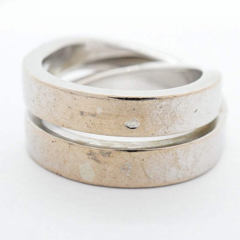 Cartier Ring Esprit de Paris Ring 18k White Gold White Gold #50 Ladies