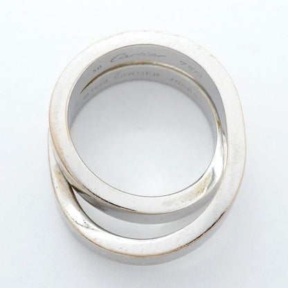 Cartier Ring Esprit de Paris Ring 18k White Gold White Gold #50 Ladies
