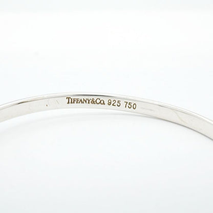 Tiffany & Co Bangle Hook & Eye 18k Yellow Gold Yellow Gold Silver 925 Ladies