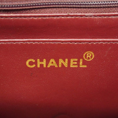 Chanel Shoulder Bag Matelasse Diana Lambskin Black Gold Hardware Women's