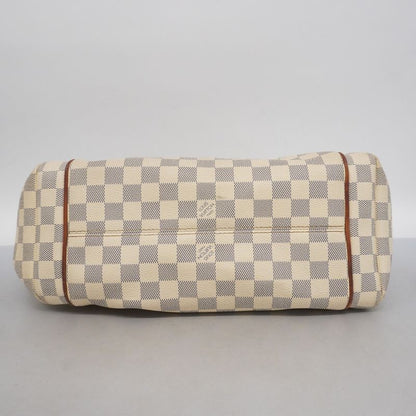 Louis Vuitton Tote Bag Damier Azure Totally MM N51262 White Ladies