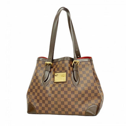 Louis Vuitton Tote Bag Damier Hampstead MM N51204 Ebene Ladies