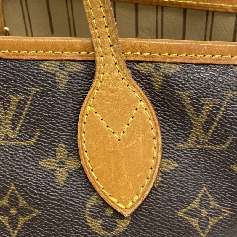 Louis Vuitton Tote Bag Monogram Neverfull MM M40156 Brown Ladies