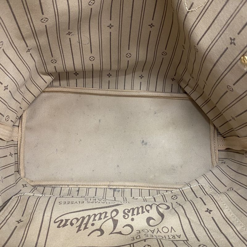 Louis Vuitton Tote Bag Monogram Neverfull MM M40156 Brown Ladies