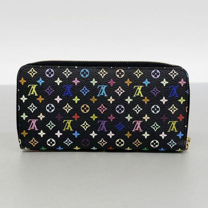 Louis Vuitton Long Wallet Monogram Multicolor Zippy Wallet M60275 Noir Black