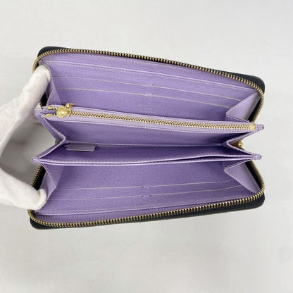 Louis Vuitton Long Wallet Monogram Multicolor Zippy Wallet M60275 Noir Black