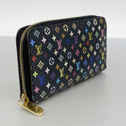 Louis Vuitton Long Wallet Monogram Multicolor Zippy Wallet M60275 Noir Black