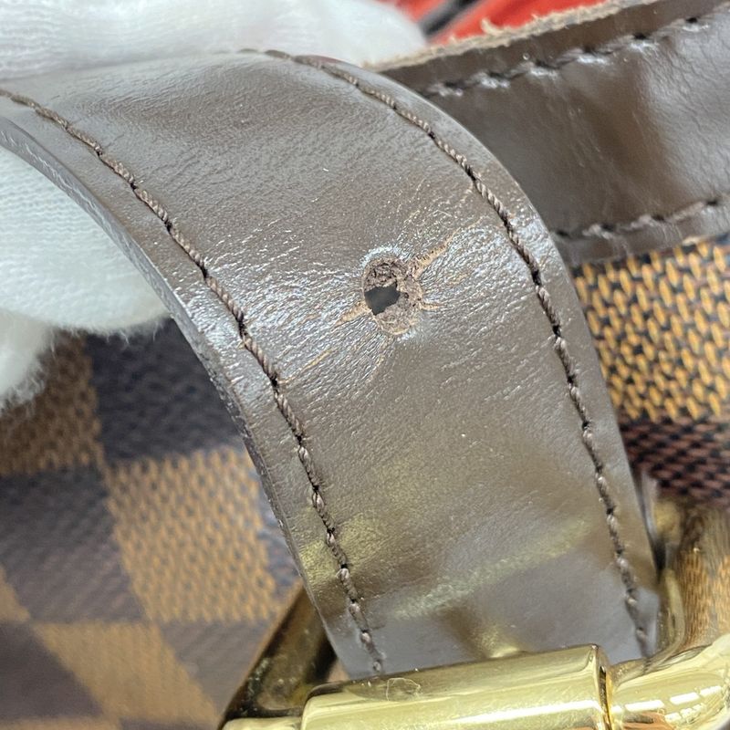 Louis Vuitton Tote Bag Damier Hampstead MM N51204 Ebene Ladies