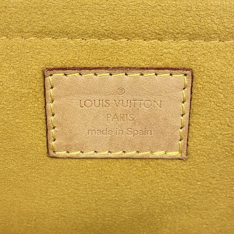 Louis Vuitton Handbag Monogram Denim Mini Pleaty M95050 Blue Ladies