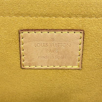 Louis Vuitton Handbag Monogram Denim Mini Pleaty M95050 Blue Ladies