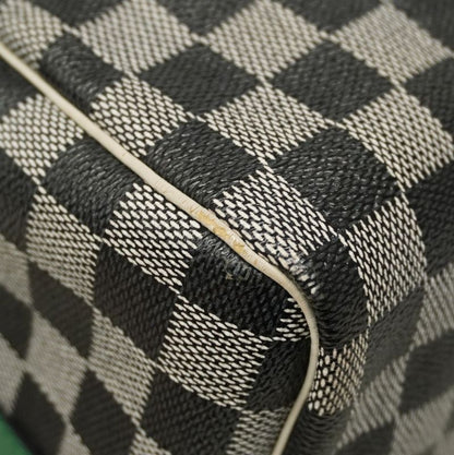 Louis Vuitton Handbag Damier Speedy Bandouliere 30 NM N40236 Noir Black Blanc