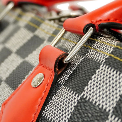 Louis Vuitton Handbag Damier Speedy Bandouliere 30 NM N40236 Noir Black Blanc