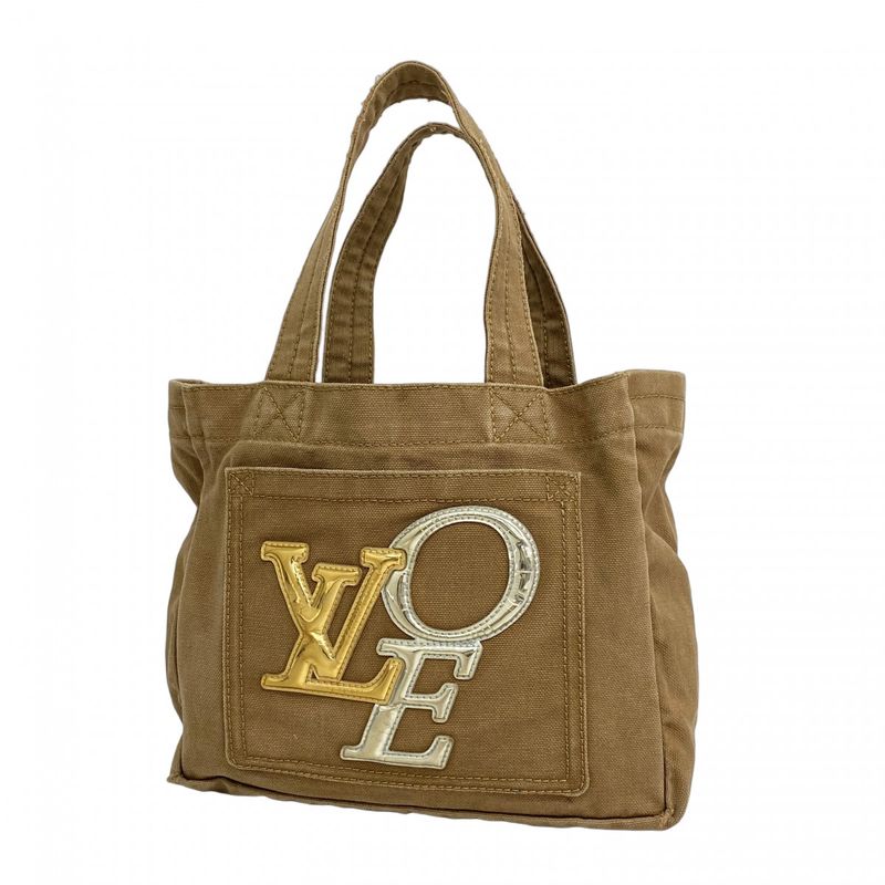 Louis Vuitton Tote Bag That's Love Tote PM M95469 Khaki Ladies