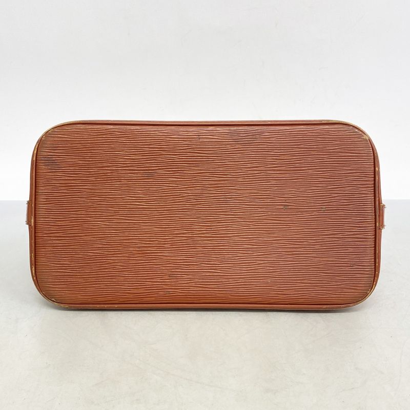 Louis Vuitton Handbag Epi Alma M52143 Kenya Brown Ladies