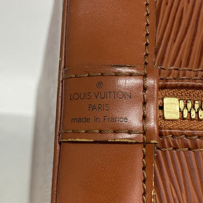 Louis Vuitton Handbag Epi Alma M52143 Kenya Brown Ladies