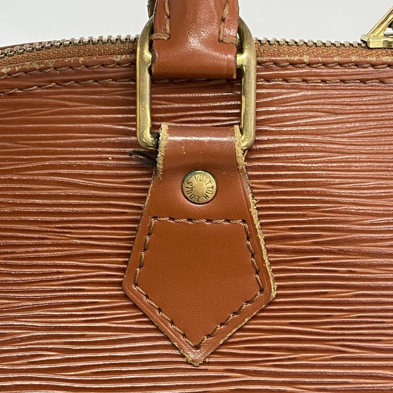 Louis Vuitton Handbag Epi Alma M52143 Kenya Brown Ladies