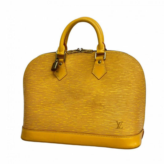 Louis Vuitton Handbag Epi Alma M52149 Jaune Ladies