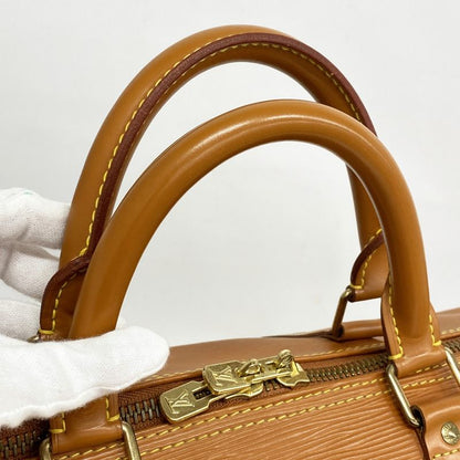 Louis Vuitton Boston Bag Epi Keepall 50 M42968 Zipang Gold Men Women Unisex